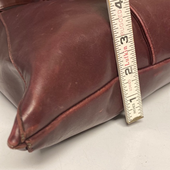 CRYSTALYN KAY Metier Tote Wine Shoulder Bag Purse - Picture 11 of 17